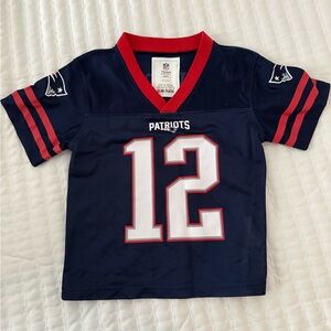 Patriots Kids Navy Blue Jersey